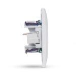Entac Arnold Recessed wall LAN socket 2x Cat5 White - Image 4