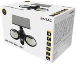 Entac Ηλιακό Φως Τοίχου 10W SMD 2 Κεφαλές με Ανιχνευτή Κίνησης - Image 3