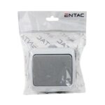 Entac 101 Stephan surface mounted wall switch single-pole IP54 - Image 4