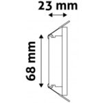 Avide GU10 Πλαίσιο Τετράγωνο Αλουμίνιο - Image 4