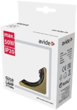 Avide GU10 Πλαίσιο Τετράγωνο Χαλκός - Image 2