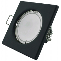 gla1 Avide GU10 Πλαίσιο Τετράγωνο Ανθρακί - Image 1