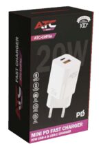 ATC-CHF5a Mini PD Fast Charger 20W Λευκό - Image 2