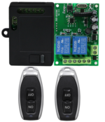 Δικάναλος Δέκτης Εντολών KIT Με 2 Κοντρόλ KG1285V (12V εως 85V) - Image 2