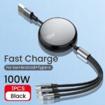 ATC-C3in1 Καλώδιο Πολλαπλής Φόρτισης Lightning Type-C Micro - Image 2