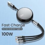 ATC-C3in1 Καλώδιο Πολλαπλής Φόρτισης Lightning Type-C Micro - Image 3