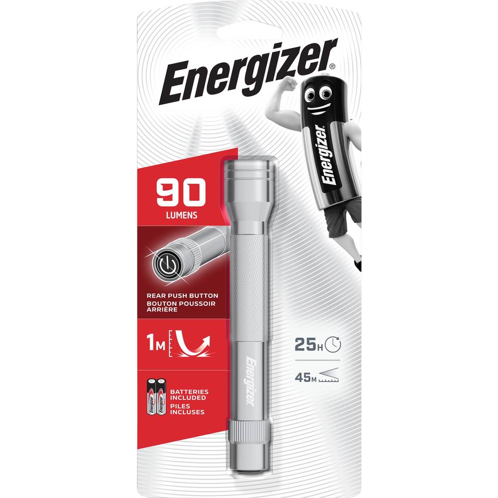 image_4_ ENERGIZER LED Μεταλλικός Φακός 2AA 90lm -LCM2A5 - Image 1