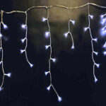 Entac Χριστουγεννιάτικα Λαμπάκια IP44 180 LED Βροχή Ψυχρό 4m - Image 3