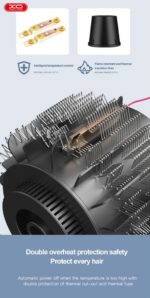 XO CF2 1600W Πιστολάκι Μαλλιών Ταξιδίου Μπλέ - Image 6