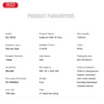 XO EP70 Lightning In ear Άσπρο - Image 2