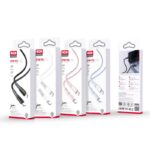 XO NB-Q226A Καλώδιο Φόρτισης - Data 27W Type-C σε Lightning 1m Ροζ - Image 5