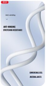 XO NB212 2.1A USB Καλώδιο Για Type-C 1m Ρόζ - Image 3