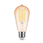 Modee Lighting Λάμπα Filament LED Amber ST58 4W E27 320° 1800K (360 lumen) - Image 2