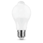 Modee LED Smart Σφαιρική Λάμπα με Αισθητήρα PIR A60 8,8W E27 270° 4000K (806 lumen) - Image 2