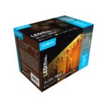 Modee Χριστουγεννιάτικα Φωτάκια LED με Τροφοδοτικό & Δυνατότητα Επέκτασης (200LED/4m/H70cm) Θερμό Λευκό - Image 3