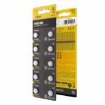 Technik Αλκαλική Μπαταρία Κουμπί Platinum AG6 / LR69 / 171 / 371 1.5V B10 - Image 2