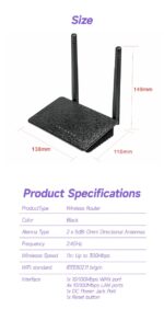 EDUP EP-RT2667 300Mbps Wifi Repeater - Image 7