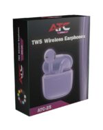 ATC-25 TWS Wireless Earphone Purple - Image 2