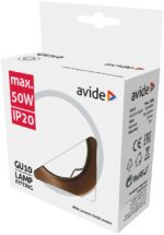Avide GU10 Πλαίσιο Στρογγυλό Bronze - Image 2
