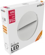 Avide Εξωτερικό Φώς Σκάλας Sevilla LED 6W Λευκό 4000K IP54 16cm - Image 2