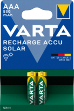 Varta Επαναφορτιζόμενη Solar 550mAh HR03 AAA (2τμχ) - Image 2