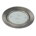 Redpoint ΣΠΟΤ ΕΠΙΠΛΟΥ LED ΝΙΚΕΛ ΜΑΤ 220V 3W 3000K