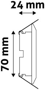Avide GU10 Πλαίσιο Κώνος Σαγρέ Άσπρο - Image 5