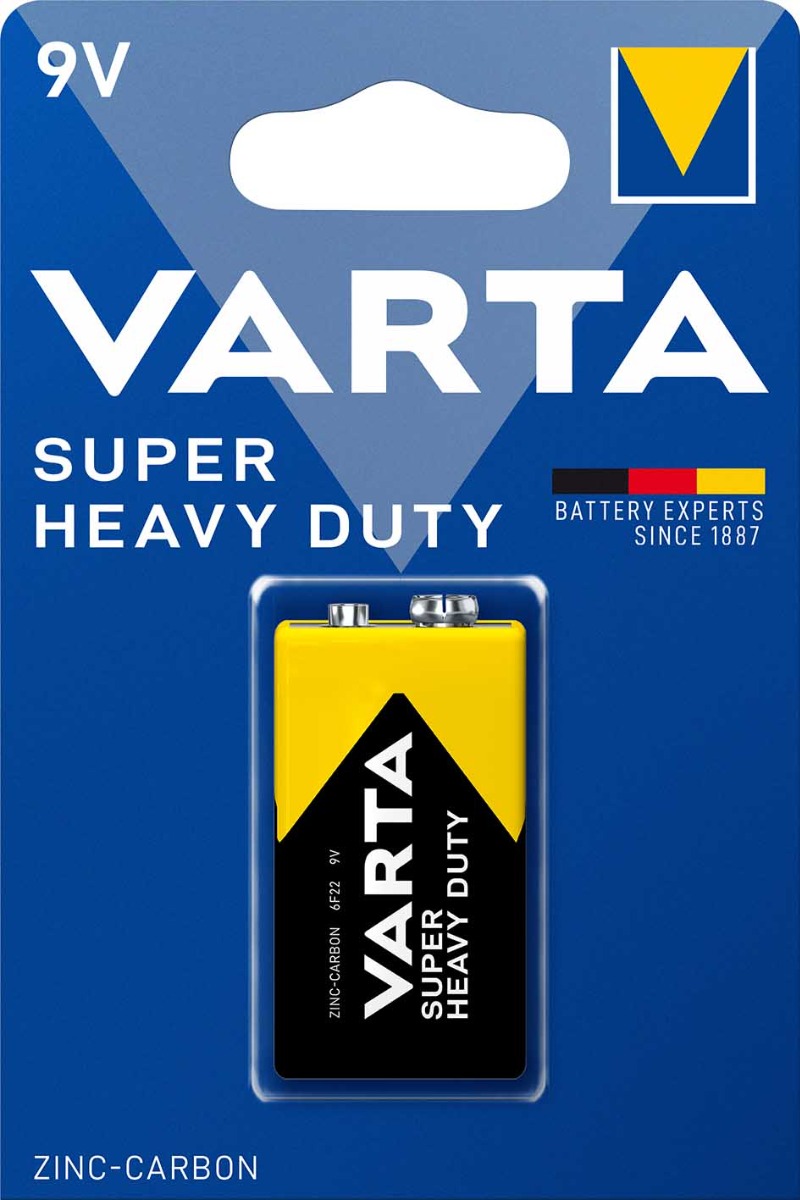 varta-superlife-2022-9v-bl1 Varta Super Heavy Duty 6F22(9V) (1τμχ) - Image 1