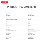 XO WL27 Αντάπτορας Πρίζας UK σε Universal με 1 USB-C & 3 USB-A Θύρες Φόρτισης - Image 4