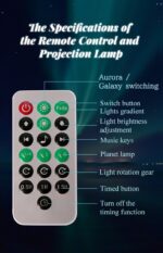 XO YH12 Λάμπα Προβολής Βόρειο Σέλας +Ηχείο - Image 12