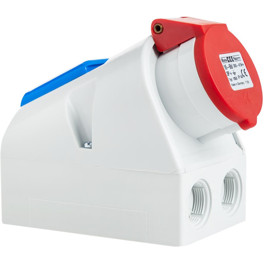 1059_4 Geyer Ρευματοδότης επίτ. με σούκο 4x16A 400V IP44 - Image 1