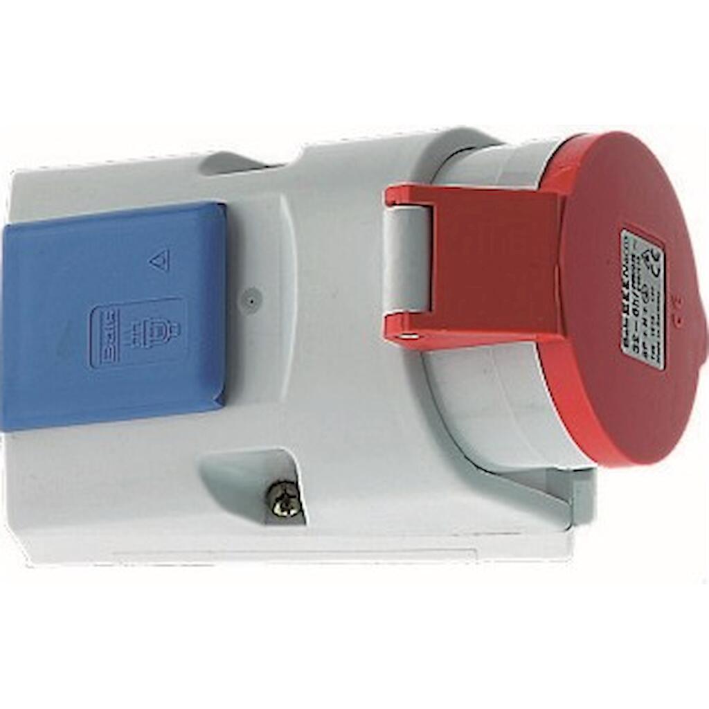 1060_4 Geyer Ρευματοδότης επίτ. με σούκο 4x32A 400V IP44 - Image 1