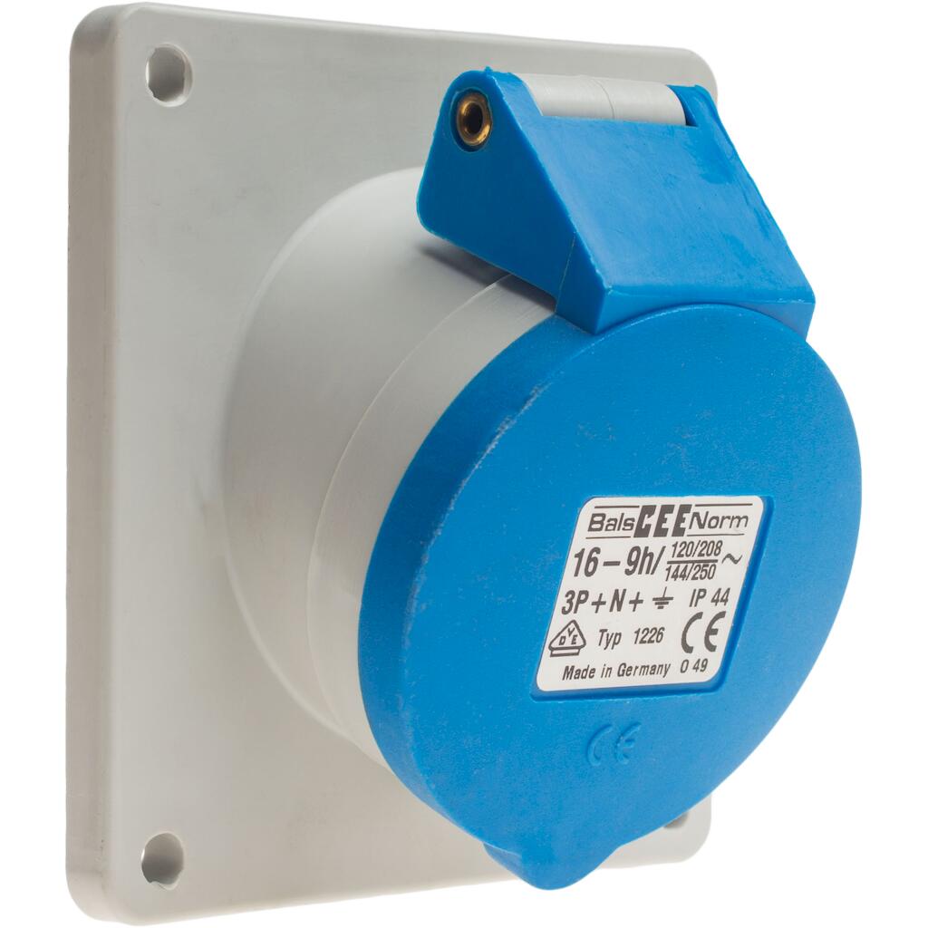 1226_4 Geyer Ρευματοδότης πίνακα 5x16A 230V - Image 1