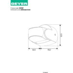 Geyer Επίτοιχος ανιχνευτής κίνησης IR 600W 180° 12m IP65 λευκός - Image 4