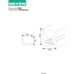 Geyer Ταινία LED Neon 14.4W 24V μπλε 1400lm IP67 10x10mm - Image 2