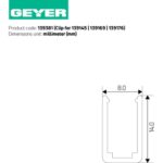 Geyer Clips and End caps για Neon LED 6x13mm - Image 2