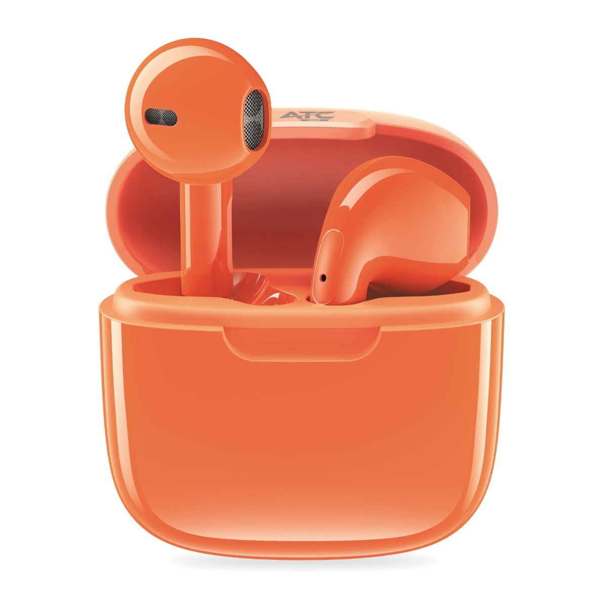 1atc25 ATC-25 TWS Wireless Earphone Orange - Image 1
