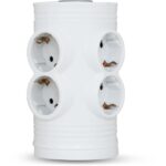 Geyer Επίτοιχο επιτραπέζιο πολύπριζο με 6 θέσεις - Image 2