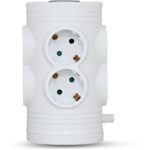 Geyer Επίτοιχο επιτραπέζιο πολύπριζο με 6 θέσεις