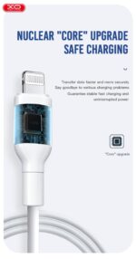 XO NB212 2.1A USB Καλώδιο Φόρτισης για Micro Μαύρο - Image 4