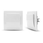 Geyer Λευκός διακόπτης μεσαίος Α/Ρ - Image 2