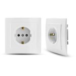 Geyer Λευκή πρίζα σούκο με προστασία - Image 2