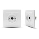 Geyer Λευκή πρίζα TV διελεύσεως - Image 2