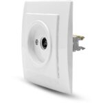 Geyer Λευκή πρίζα TV διελεύσεως