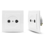 Geyer Λευκή πρίζα TV-Radio διελεύσεως