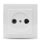 Geyer Λευκή πρίζα TV-Radio διελεύσεως - Image 2