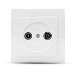 Geyer Λευκή πρίζα TV - Radio τερματική