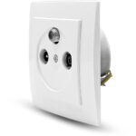 Geyer Λευκή πρίζα TV-Radio-SAT τερματική - Image 2