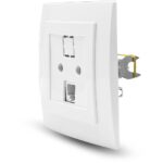 Geyer Λευκή πρίζα δικτύου CAT6 - Image 3