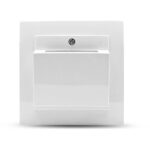 Geyer Λευκός καρτοδιακόπτης με ενδεικτική λυχνία